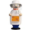 Produktbild: Seiffener Volkskunst Räuchermännchen Kleine Gesellen - Imker, 14 cm 12257- aus dem Erzgebirge