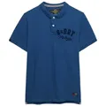 Produktbild: Superdry Poloshirt Herren Poloshirt Baumwolle Vintage Athletic Polo blau XL (52)