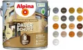 Produktbild: Alpina Dauerschutz Lasur teak 0,75L