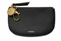 Produktbild: FOSSIL Polly Zip Pouch Utensilientasche Tasche Black Schwarz Neu
