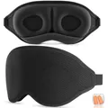 Produktbild: Schlafmaske für Seitenschläfer 2025 Upgrade 3D Augenmaske Schlafmasken für He...