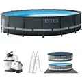 Produktbild: INTEX FramePool Set Ultra XTR 488x122cm Aufstellpool Gartenpool groß 26326GS