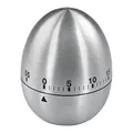 Produktbild: Xavax Analoger Kurzzeitwecker (Eieruhr mit Timer-Funktion, Küchenwecker aus Edelstahl, Küchentimer) silber