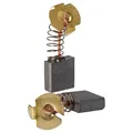 Produktbild: vhbw 2x Kohlebürste 7 x 18 x 16 mm kompatibel mit Makita 2414B, 2414NB, 3612, 3612C, 5103R, 5104S, 5143R Elektrowerkzeug + Feder