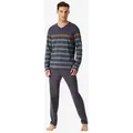 Produktbild: Schiesser Pyjama Casual Nightwear (2 tlg) schlafanzug schlafmode bequem bunt 54
