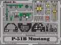 Produktbild: Eduard Accessories Fe219 - 1:48 P-51B Mustang - Ätzsatz - Neu