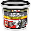 Produktbild: IsolBau Montagekleber Fliesenkleber, für innen und außen, 5kg, Dispersionskleber, wasserfest und flexibel, weiß