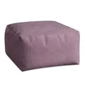 Produktbild: DreamRoots Pouf Hocker Comfort 70x70x40cm - Couch Hocker - Pouf Cord - Hocker Wohnzimmer - Fußhocker Für Sessel - Hocker Sofa - Sitz Poof - Fußablage Hocker - Sessel Hocker - Pouf Sitzsack