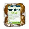 Produktbild: Locawo High Protein & Low Carb Brioche | Burger Bun | Milchbrötchen | Eiweißbrötchen | Voller Weizengeschmack | ideal für eine eiweißreiche, kalorien- und zuckerreduzierte Ernährung