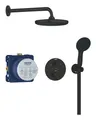 Produktbild: Grohe Precision Thermostat Duschsystem mit Vitalio Start 250 - Mattschwarz - 348832430