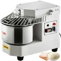 Produktbild: VEVOR Teigknetmaschine Küchenmaschine, 8 L Edelstahl Teigmixer, 450 W, einstellbar (130/233/414 U/min), inkl. Edelstahlschüssel, Sicherheitsschild