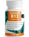 Produktbild: ProFuel - Vitamin B12 Komplex | 500 µg B12 als Methyl-, Adenosyl- & Hydroxocobalamin