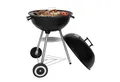 Produktbild: SunJas Holzkohlegrill Kugelgrill Campinggrill CA-20 mit Luftventilen Deckel und Rädern, Ø41,5 cm Geeignet für 4-6 Personen, BBQ Grills XXL Standgrill Grillwagen Rundgrill kohlegrill
