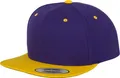 Produktbild: Flexfit | 6089M 6 Panel Snapback Kappe purple/gold onesize