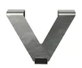 Produktbild: Gardinia V-Dekohaken Edelstahl