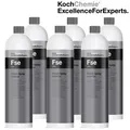 Produktbild: 6x Koch Chemie Finish Spray Exterior Schnellglanz mit Kalk-Ex Kalkentferner 1L