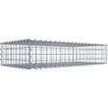 Produktbild: Gabiona Spiralgabione, LxHxT: 100 x 20 x 50 cm - silberfarben