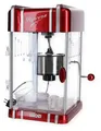 Produktbild: Unold 48535 Retro Popcornmaschine, 300W, kurze Aufheizdauer, BPA-frei, Lüftungsschlitze, rot metallic/chrom