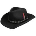 Produktbild: Stetson Cowboyhut (1-St) Rodeohut mit Lederband schwarz L (58-59 cm)