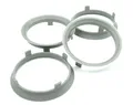Produktbild: 4x Zentrierringe 70,1 x 66,6 / 70 1 auf 66 6 Grau kompatibel mit Dezent