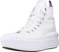Produktbild: Converse All Star Move Hi A03667C in Weiß Lila für Junior – 5.5 UK - 38.5 EU - 6 US / White Purple