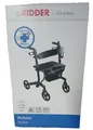 Produktbild: Ridder Assistent Rollator Gehhilfe Gehwagen Alltagshilfe Schwarz Neu