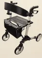 Produktbild: Ridder Assistent Rollator Gehwagen Gehhilfe mit Zubehör 8kg leicht 125kg Alu NEU