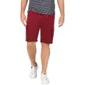 Produktbild: TIMEZONE Herren Cargo Bermuda Shorts REGULAR RYKERTZ SHORT Mid Waist Regular Fit Regular Fit 1202-5192 Washed Rot Normaler Bund Reißverschluss W 30
