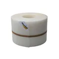 Produktbild: zaun|zu® Rille 50 Meter Rolle 19cm hoch | Sichtschutzstreifen PP für Doppelstabmatten UV-beständiger Sichtschutz | Zaunblende Made in Germany | Rillenstruktur Milchglas-Optik, 50m