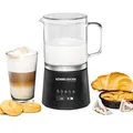 Produktbild: Rommelsbacher Milchaufschäumer MS 625, Glas, 5 Programme 500ml, schwarz