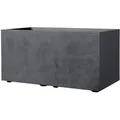Produktbild: Deroma - Pflanzkasten Millenium Kunststoff Anthrazit 79 X 39 X 39 Cm Blumenkasten
