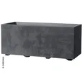Produktbild: Deroma Pflanzkasten Millenium Kunststoff anthrazit 79 x 39 x 39 cm  Blumenkasten