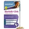 Produktbild: Bierhefe + Zink 60 Tabletten • Für Haut Haare & Nägel • Vitamin-Komplex mit B...