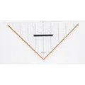 Produktbild: Rumold 316.104 Acryl TZ-Dreieck mit Abnehmbarer Griff, Transparent, 325mm Länge Hypotenuse
