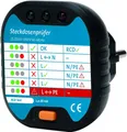 Produktbild: Kopp Steckdosentester Steckdosenprüfgerät IP20 230VAC 16A Anschlussprüfung Schwa
