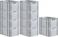 Produktbild: SparSet 10x Eurobox NextGen Economy | Griffe offen |HxBxT 32x40x60cm | 65 Liter | Eurobehälter, Transportbox, Transportbehälter, Stapelbehälter