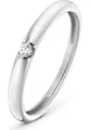 Produktbild: CHRIST Damen-Damenring 1 Diamant 56, Weißgold 32017721