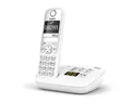 Produktbild: Gigaset AE 690A weiß Schnurloses DECT-Telefon (Mobilteile: 1, mit Anrufbeantworter, Freisprechen)