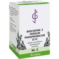 Produktbild: BIOCHEMIE 3 Ferrum phosphoricum D 12 Tabletten 500St Tabletten PZN 4324805