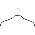 Produktbild: MAWA Kleiderbügel für Oberteile Silhouette F, schwarz, 41 cm, 50er Set, 0321005