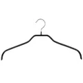 Produktbild: BM361= 50 MAWA Silhouette 41 F schwarz Kleiderbügel Blusen Hemden gummiert Bügel
