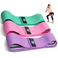 Produktbild: CFX Resistance Hip Bands, Fitnessbänder Set Yogagurt in 3 Zugkraftstärken Trainingsband Yogaband ALS Widerstand und Unterstützung fürs Beintraining, Krafttraining und Klimmzüge