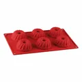Produktbild: Dr. Oetker Flexxible Silikon-Gugelhupfform Mini 6er Backform Platinsilikon 1270