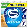 Produktbild: Zewa Ultra Clean Toilettenpapier 48 Stück, 3x 16 Rollen