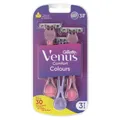 Produktbild: Gillette Venus 3 Colours 3er Einwegrasierer 3 Stück