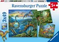 Produktbild: Faszination Dinosaurier. Puzzle 3 X 49 Teile (2012, Game)