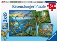 Produktbild: Faszination Dinosaurier. Puzzle 3 X 49 Teile Silvia Christoph Spiel Puzzle 09317