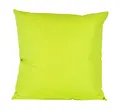 Produktbild: JACK 50x50cm Outdoor Lounge Kissen Dekokissen inkl. XXL-Füllung Wasserabweisend Sitzkissen Garten Stuhl Lotus Effekt, Farbe:Limette