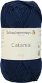 Produktbild: Schachenmayr Catania 9801210-00124 marine Handstrickgarn, Häkelgarn, Baumwolle