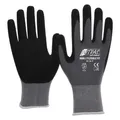 Produktbild: NITRAS FLEXIBLE FIT Strickhandschuhe, Spezial-Stretch-Strick, grau, gr.8 12stück